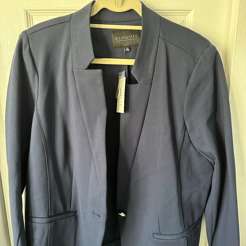 Eloquii Blazer size 20 Blue